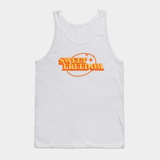 Sweet Freedom // Retro Faded Style Tank Top